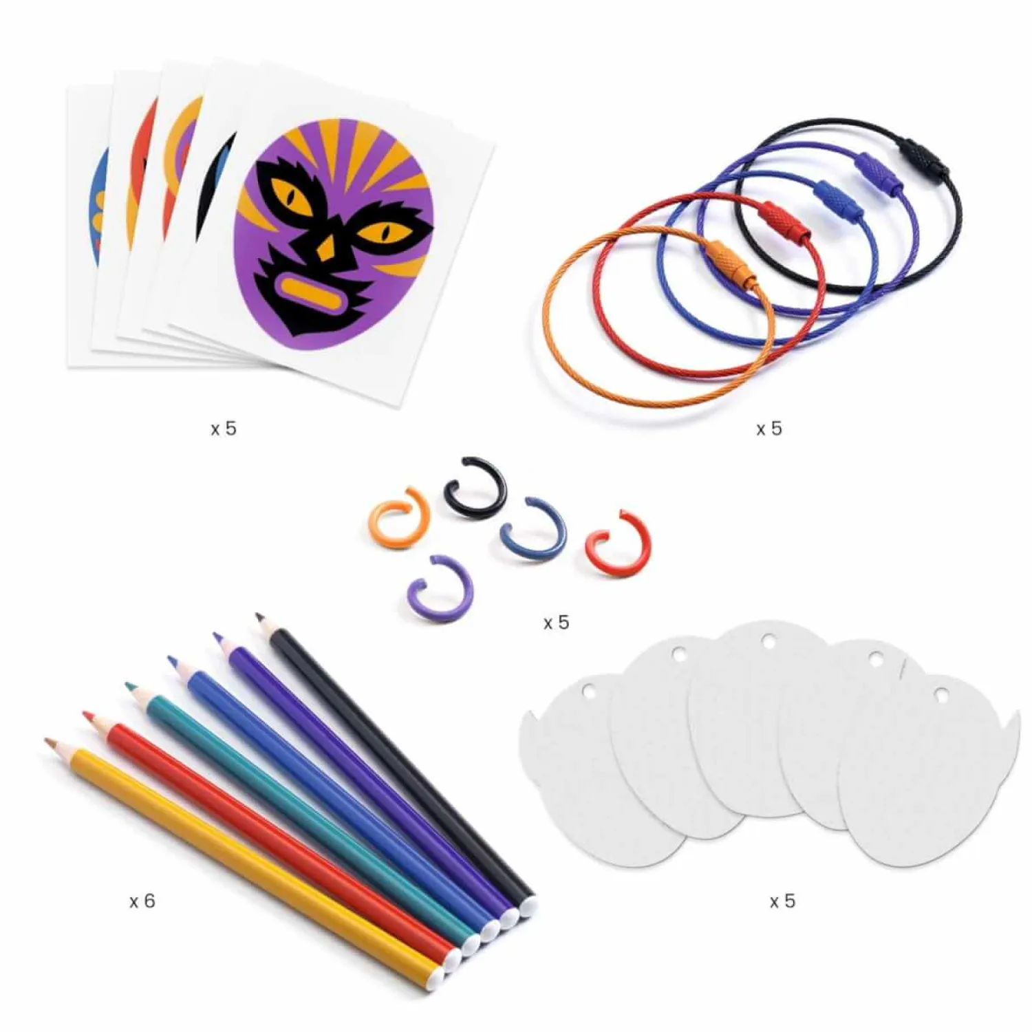 Diy|8 Lat+ | Djeco Magiczny plastik BRELOCZKI ZAPAŚNICY 6+