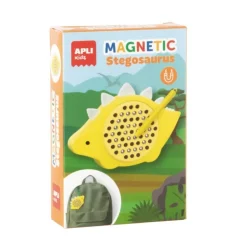 Montessori|Edukacyjne | Apli Kids Magnetyczna tablica - Dinozaur Stegosaurus