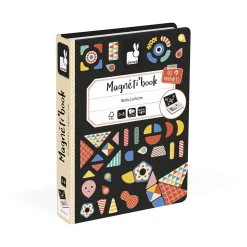 Idealne W Podróży|6 Lat+ | Janod Magnetyczna układanka Kształty Magnetibook
