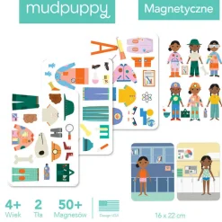 Magnetyczne | Mudpuppy Magnetyczne postacie Mogę zostać... naukowcem!
