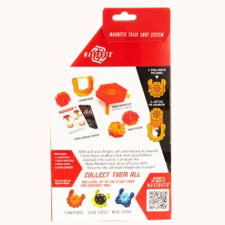 8 Lat+|Motoryka Duża | Fat Brain Toys MagShuto Zestaw Startowy - Ognisty