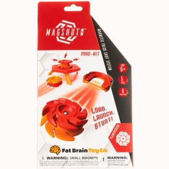 8 Lat+|Motoryka Duża | Fat Brain Toys MagShuto Zestaw Startowy - Ognisty