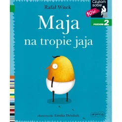 5-8 Lat | HarperCollins Maja na tropie jaja. Czytam sobie. Poziom 2