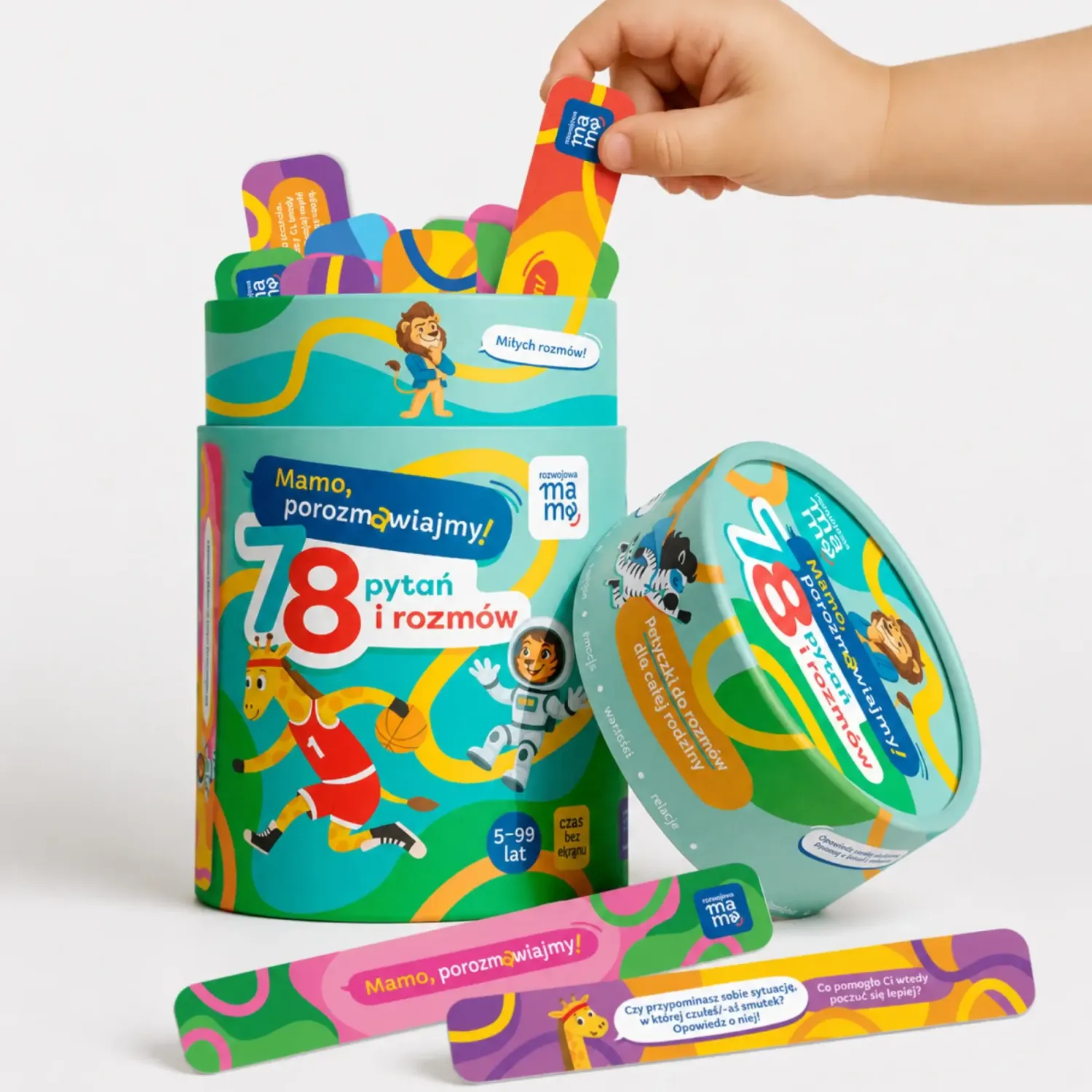 Idealne W Podróży|6 Lat+ | rozwojowa mama Mamo, porozmawiajmy! 78 pytań i rozmów 5+