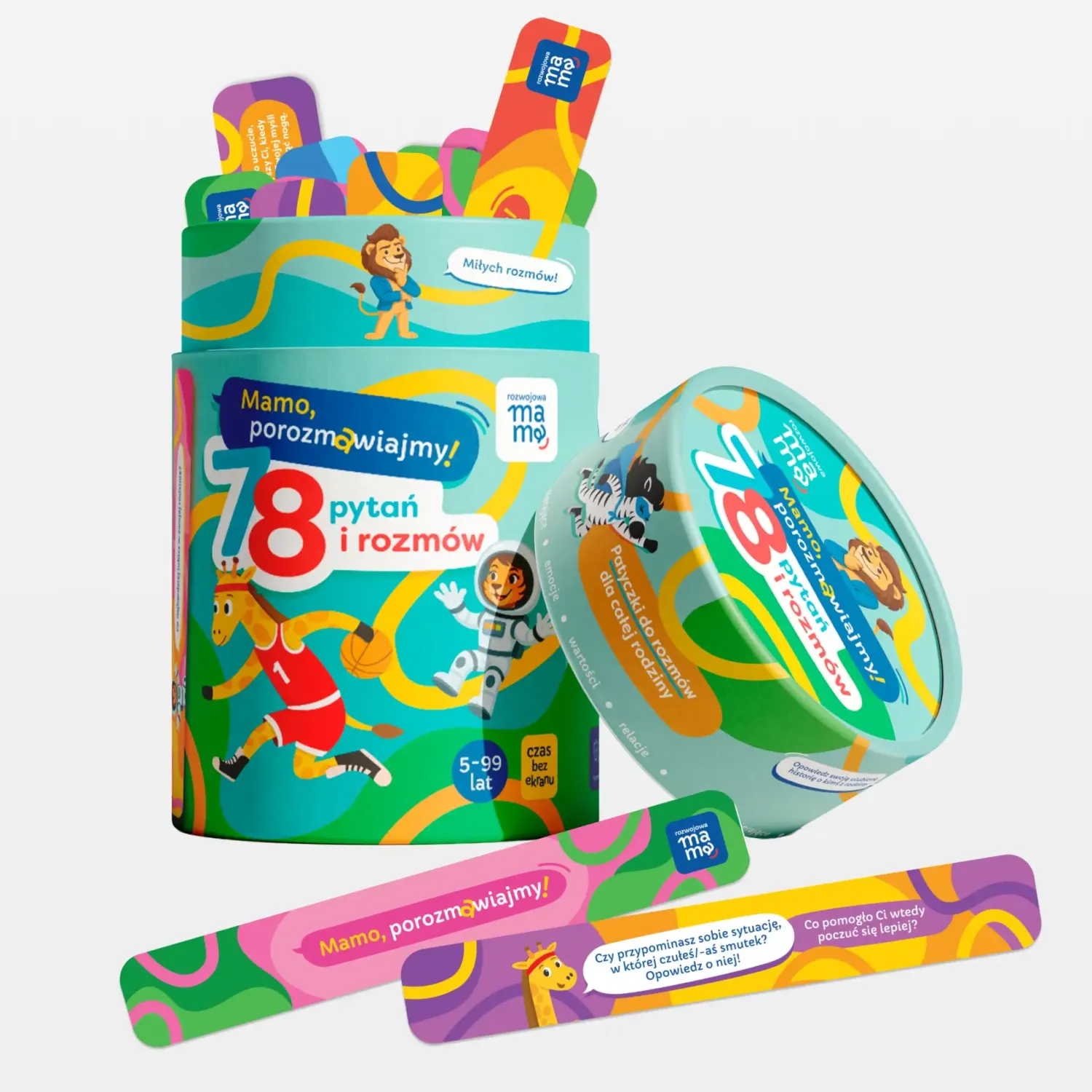 Idealne W Podróży|6 Lat+ | rozwojowa mama Mamo, porozmawiajmy! 78 pytań i rozmów 5+