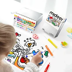 7 Lat+|8 Lat+ | Mideer Markery akrylowe w płynie (36 kolorów)