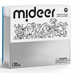 7 Lat+|8 Lat+ | Mideer Markery akrylowe w płynie (36 kolorów)