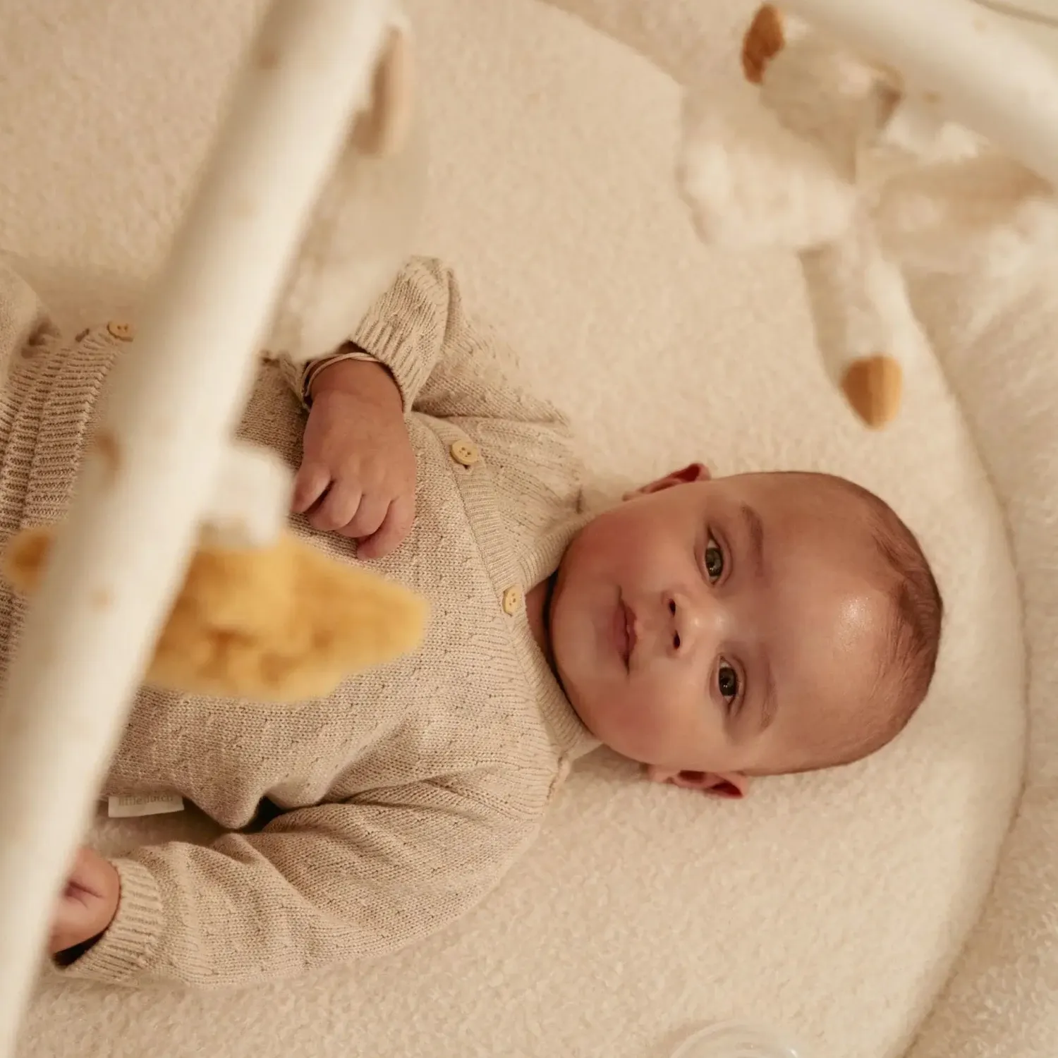 Maty Edukacyjne|Maty Edukacyjne | Little Dutch Mata aktywizująca z pałąkiem Newborn Naturals
