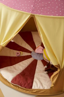 12M+|Maty Edukacyjne | Kids Concept Mata do zabawy Circus - czerwona