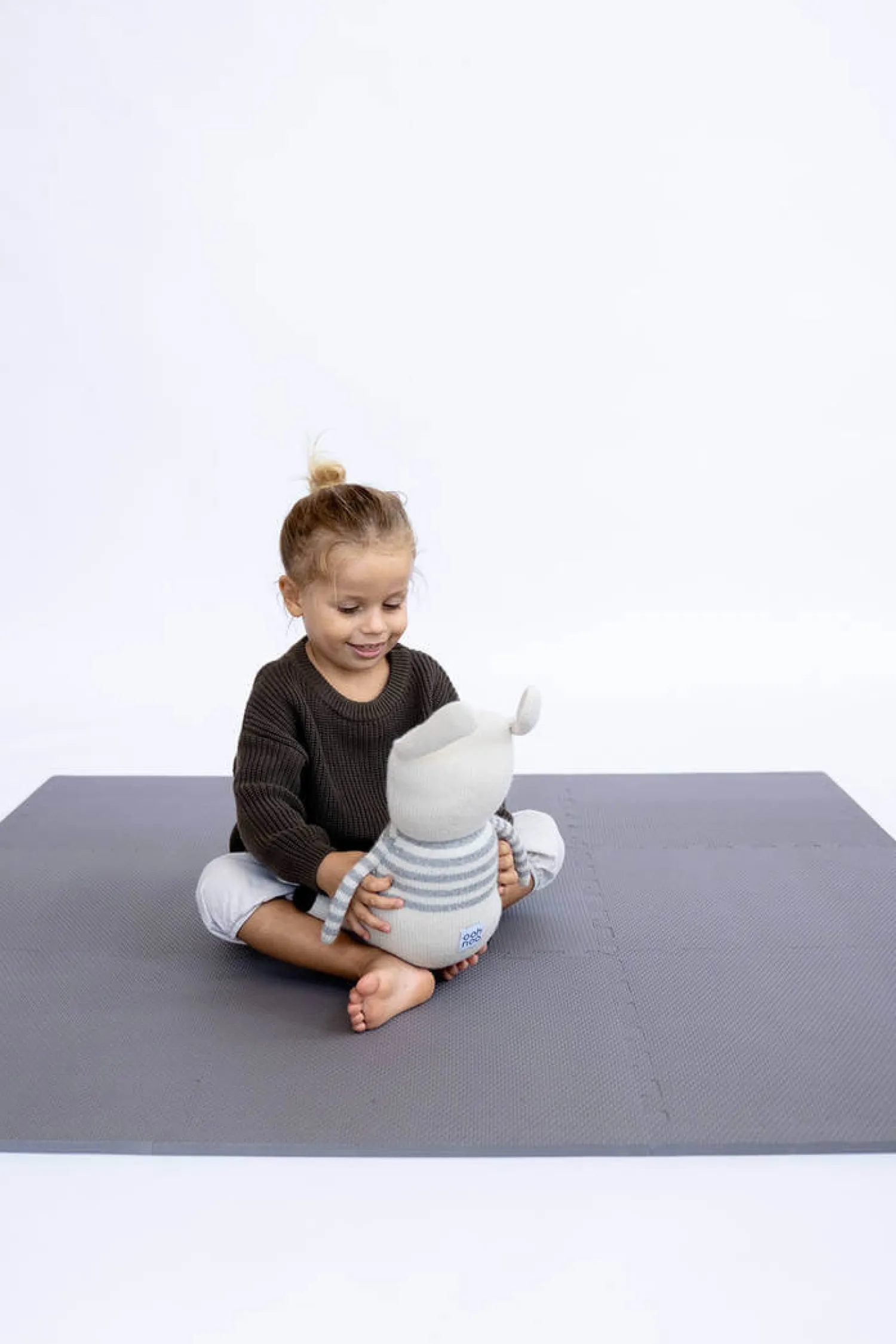 Maty Edukacyjne|Maty Edukacyjne | Toddlekind Mata do zabawy piankowa podłogowa Classic Playmat Storm
