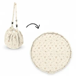 Maty Edukacyjne|Maty Edukacyjne | Play & Go Mata i worek na zabawki i akcesoria Soft Organic Rabbit