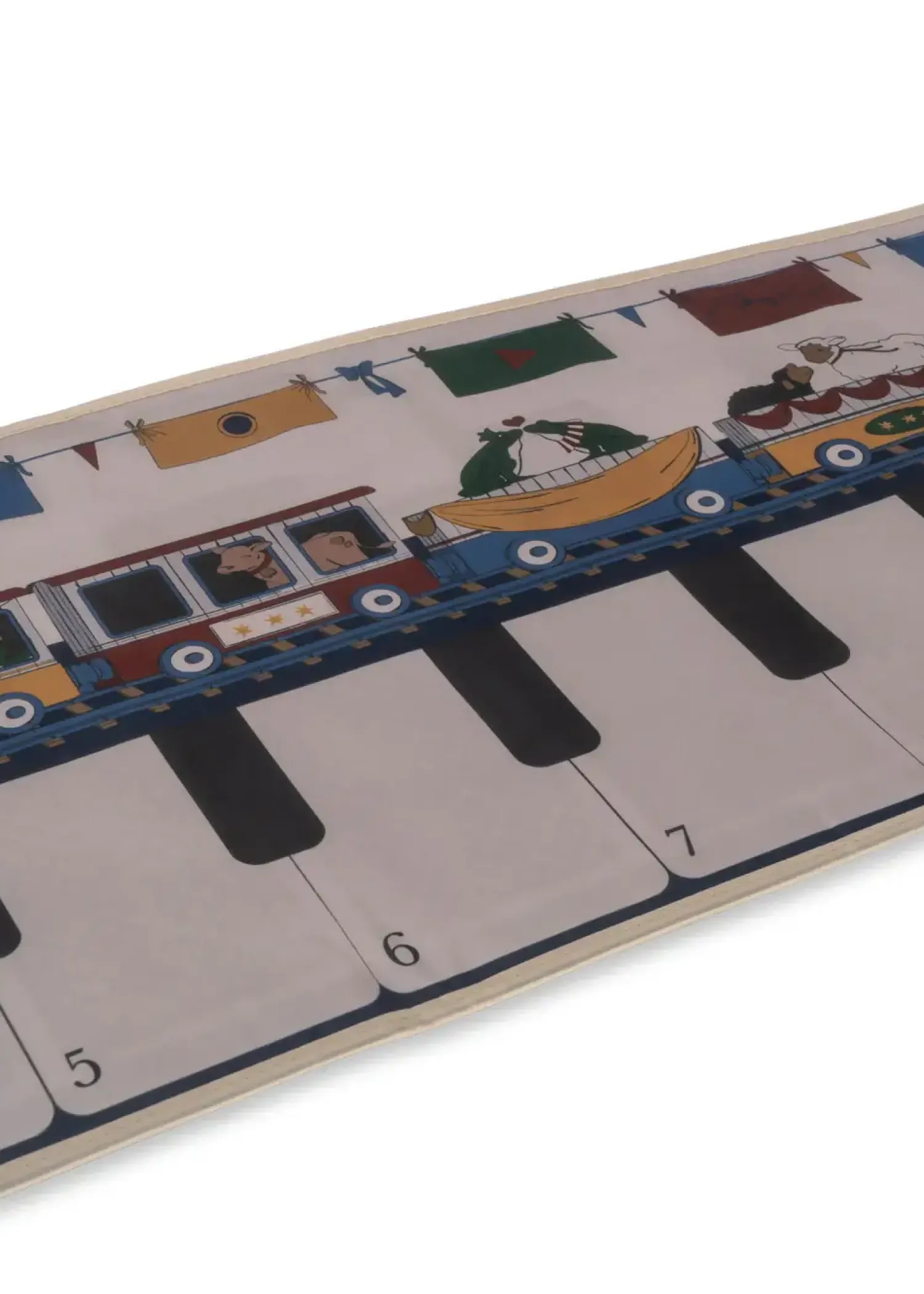 8 Lat+|Aktywizujące | Konges slojd Mata muzyczna, pianino podłogowe - multi