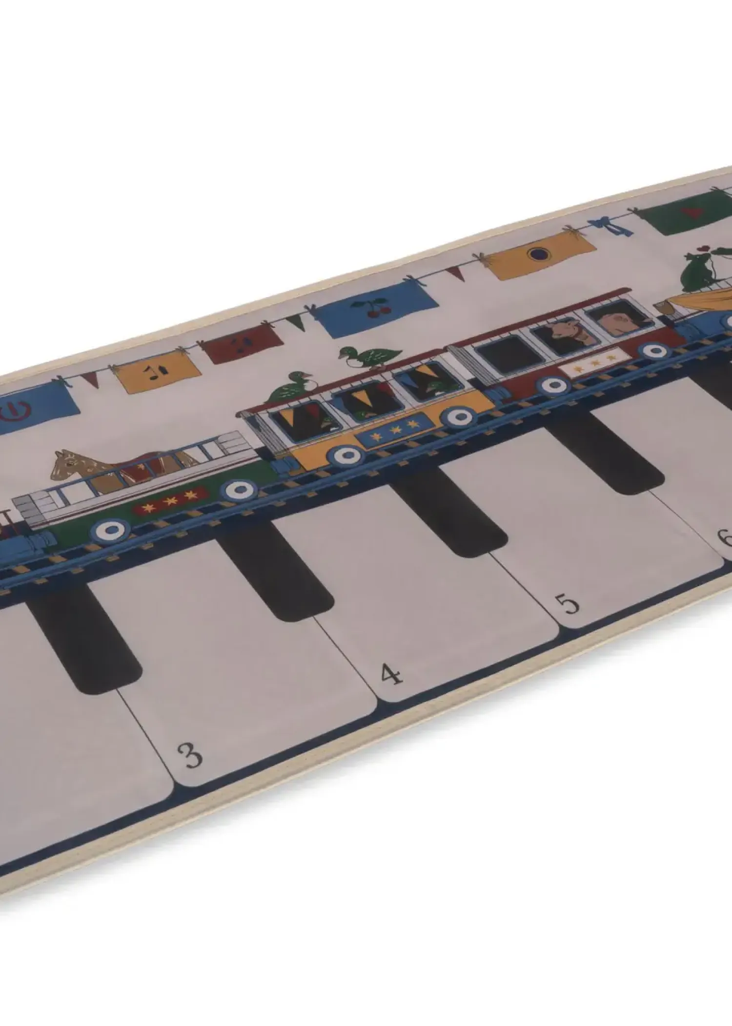 8 Lat+|Aktywizujące | Konges slojd Mata muzyczna, pianino podłogowe - multi