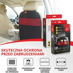 Mata ochronna do samochodu z organizerem, 2 szt.