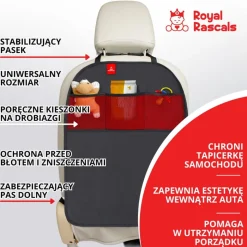 Mata ochronna do samochodu z organizerem, 2 szt.