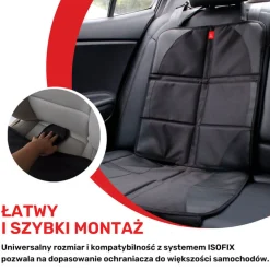 Mata ochronna pod fotelik samochodowy