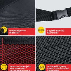 Mata ochronna pod fotelik samochodowy