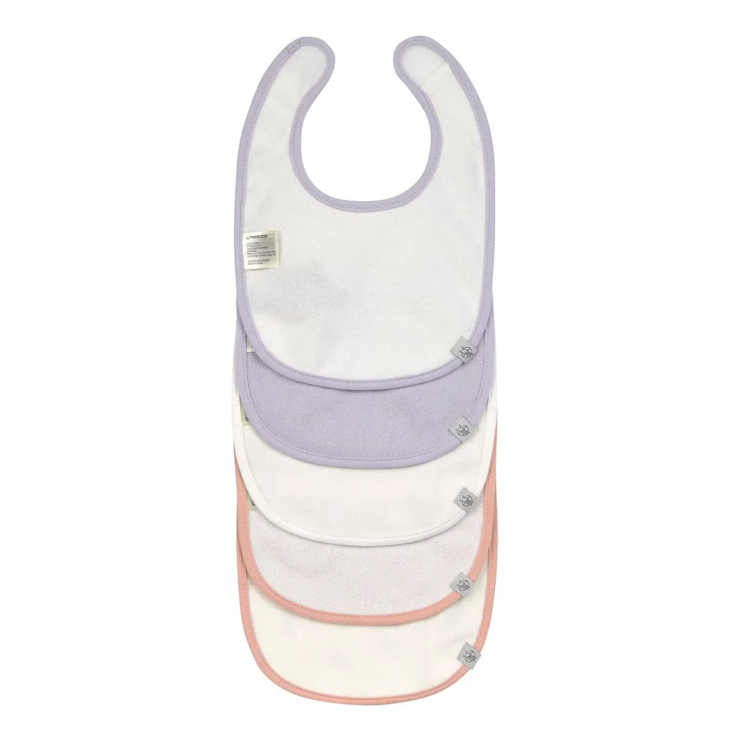 Śliniaki | Lassig Materiałowe śliniaki Tiny Team, 5 szt. - Cat