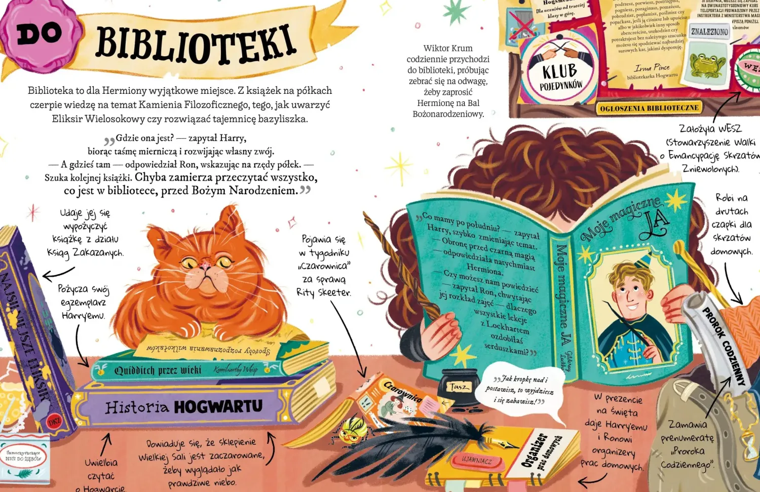 9 Lat +|5-8 Lat | Wydawnictwo Media Rodzina Mały potterownik. Hermiona Granger. Przewodnik po serii Harry Potter.