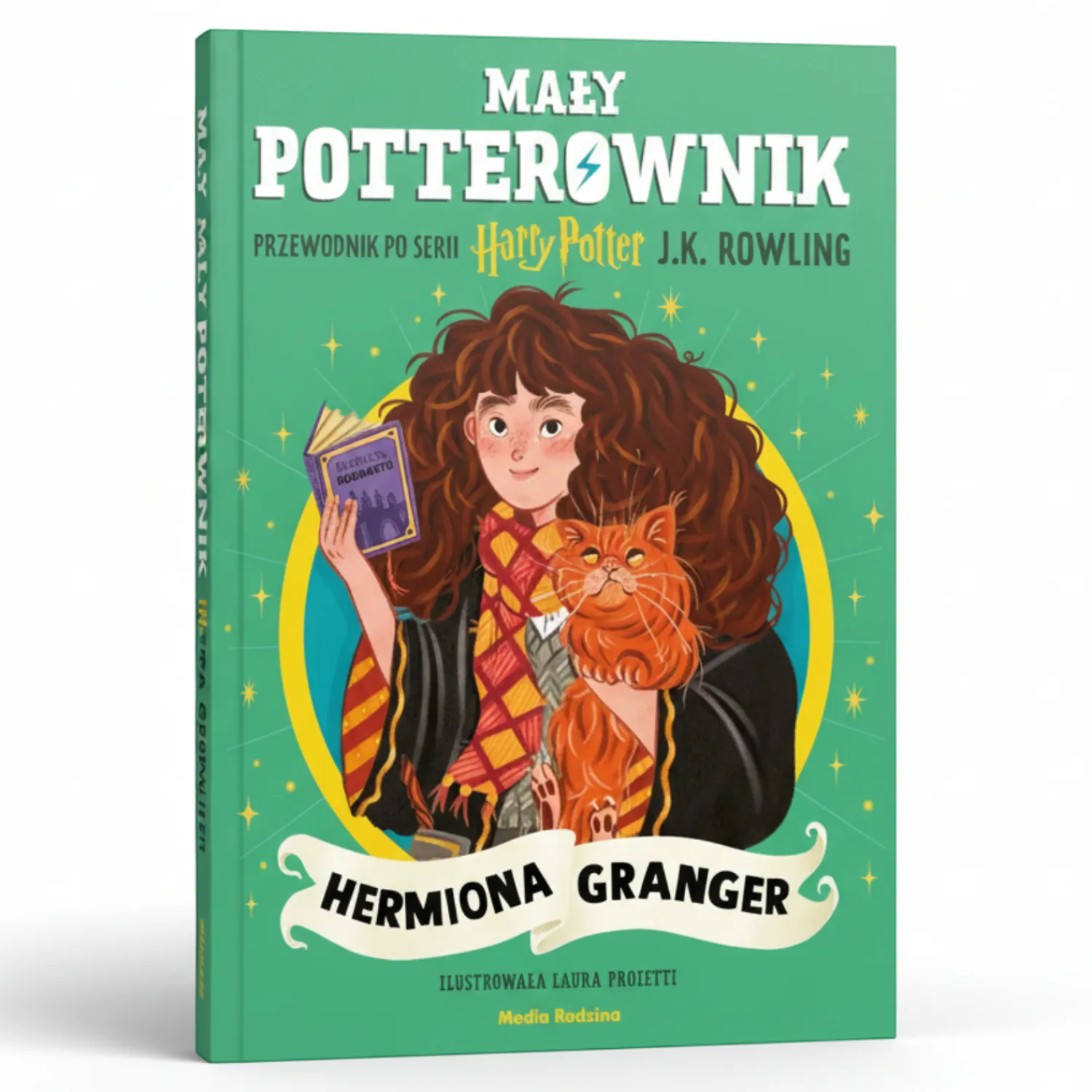 9 Lat +|5-8 Lat | Wydawnictwo Media Rodzina Mały potterownik. Hermiona Granger. Przewodnik po serii Harry Potter.