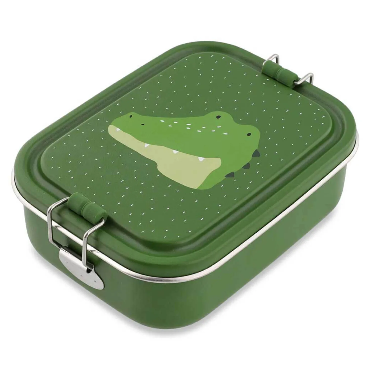 Lunchboxy|Przechowywanie Jedzenia | Trixie Mały stalowy lunchbox - Aligator