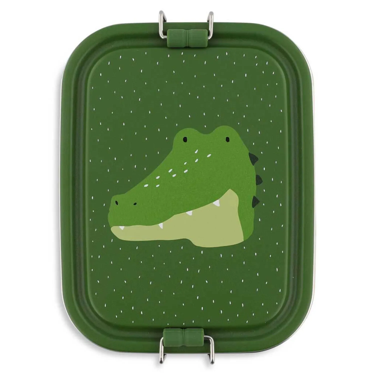 Lunchboxy|Przechowywanie Jedzenia | Trixie Mały stalowy lunchbox - Aligator