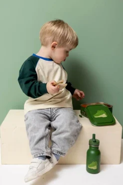Lunchboxy|Przechowywanie Jedzenia | Trixie Mały stalowy lunchbox - Aligator