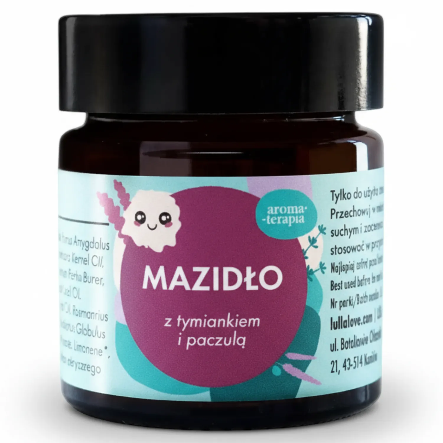 Zdrowie|Naturalne Kosmetyki | Lullalove Mazidło na niepogodę, z tymiankiem i paczulą, 30ml