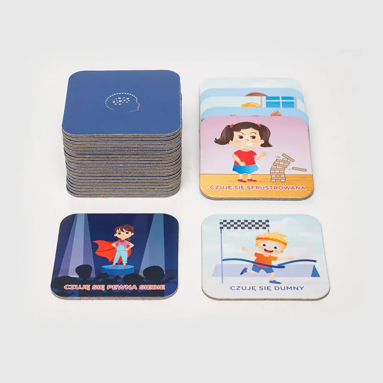 6 Lat+|Aktywizujące | rozwojowa mama Memory o emocjach – gra o emocjach + mini e-book 2+