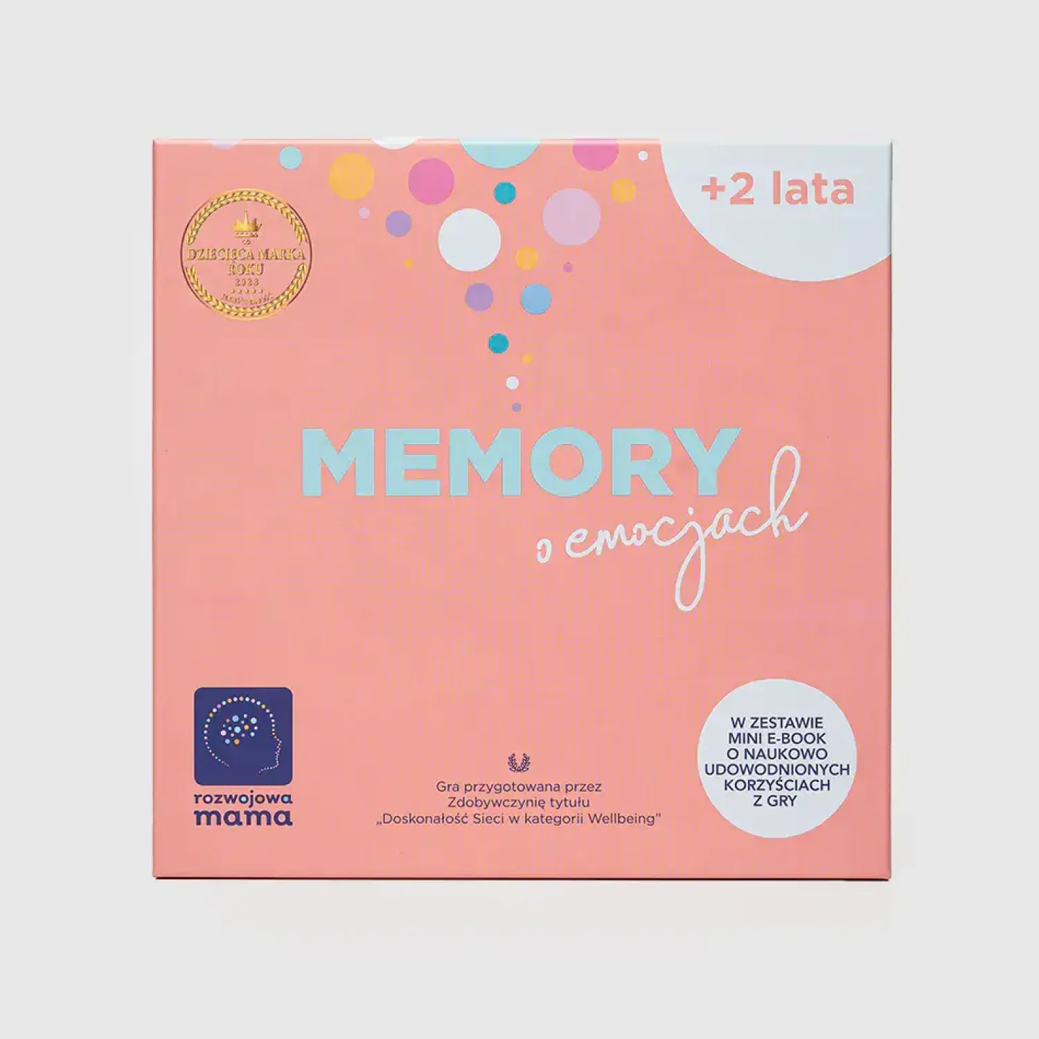 6 Lat+|Aktywizujące | rozwojowa mama Memory o emocjach – gra o emocjach + mini e-book 2+