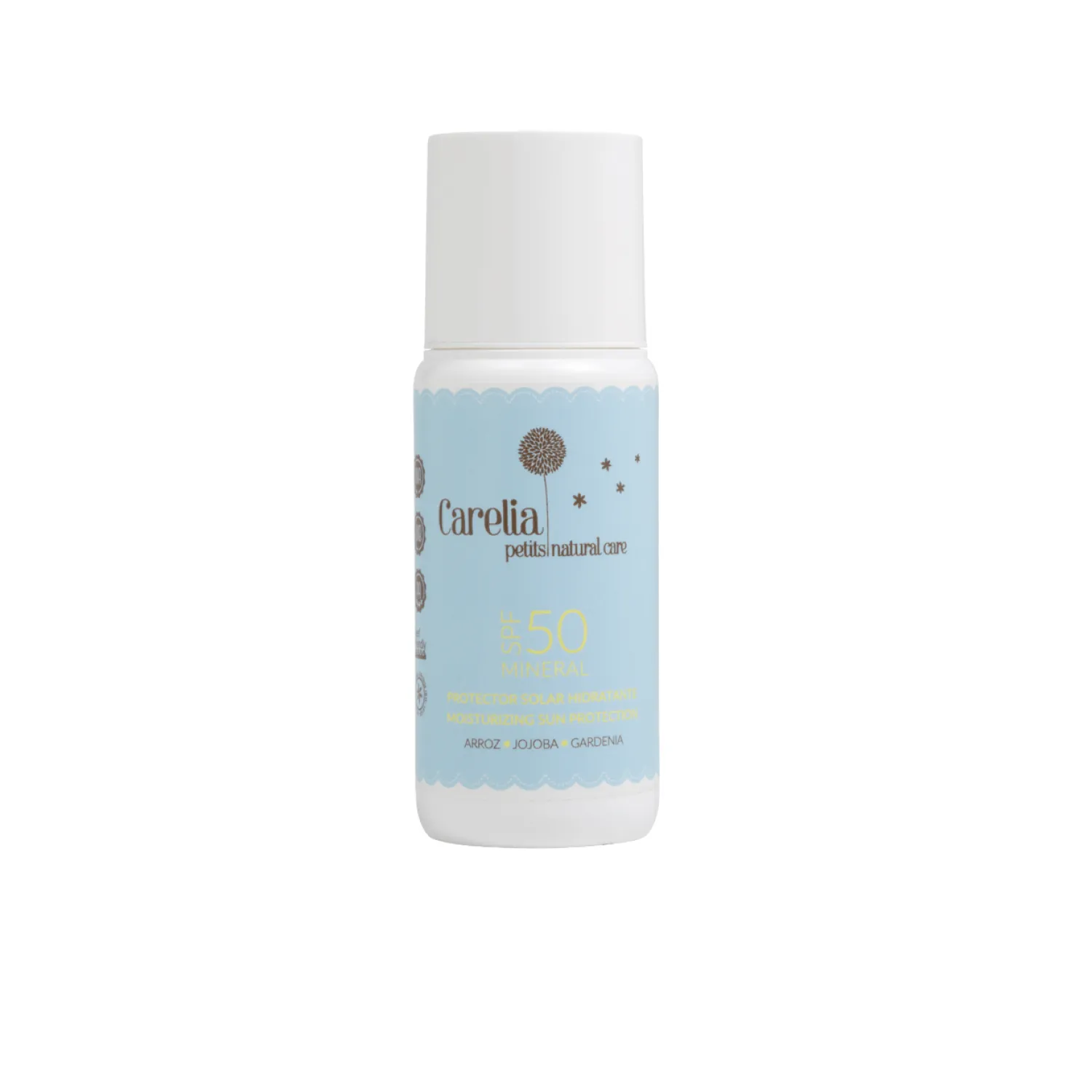 Bezpieczne Filtry|Naturalne Kosmetyki | Carelia Mineralny krem przeciwsłoneczny SPF 50 do twarzy, 100ml