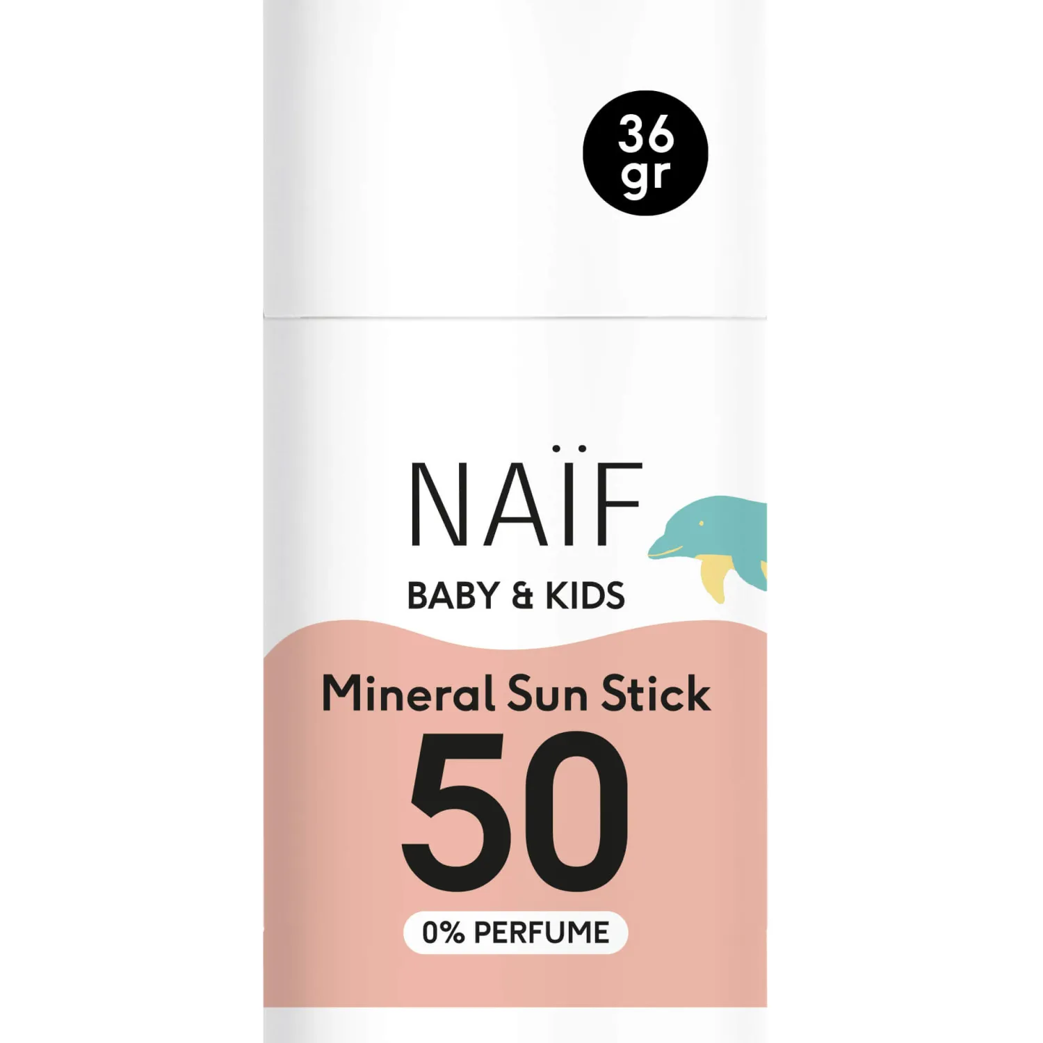 Naturalne Kosmetyki Dla Mam|Naturalne Kosmetyki | Naif Mineralny sztyft przeciwsłoneczny SPF50 dla dzieci i niemowląt, 36g