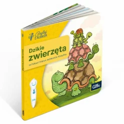Miniksiążka Dzikie zwierzęta 2+
