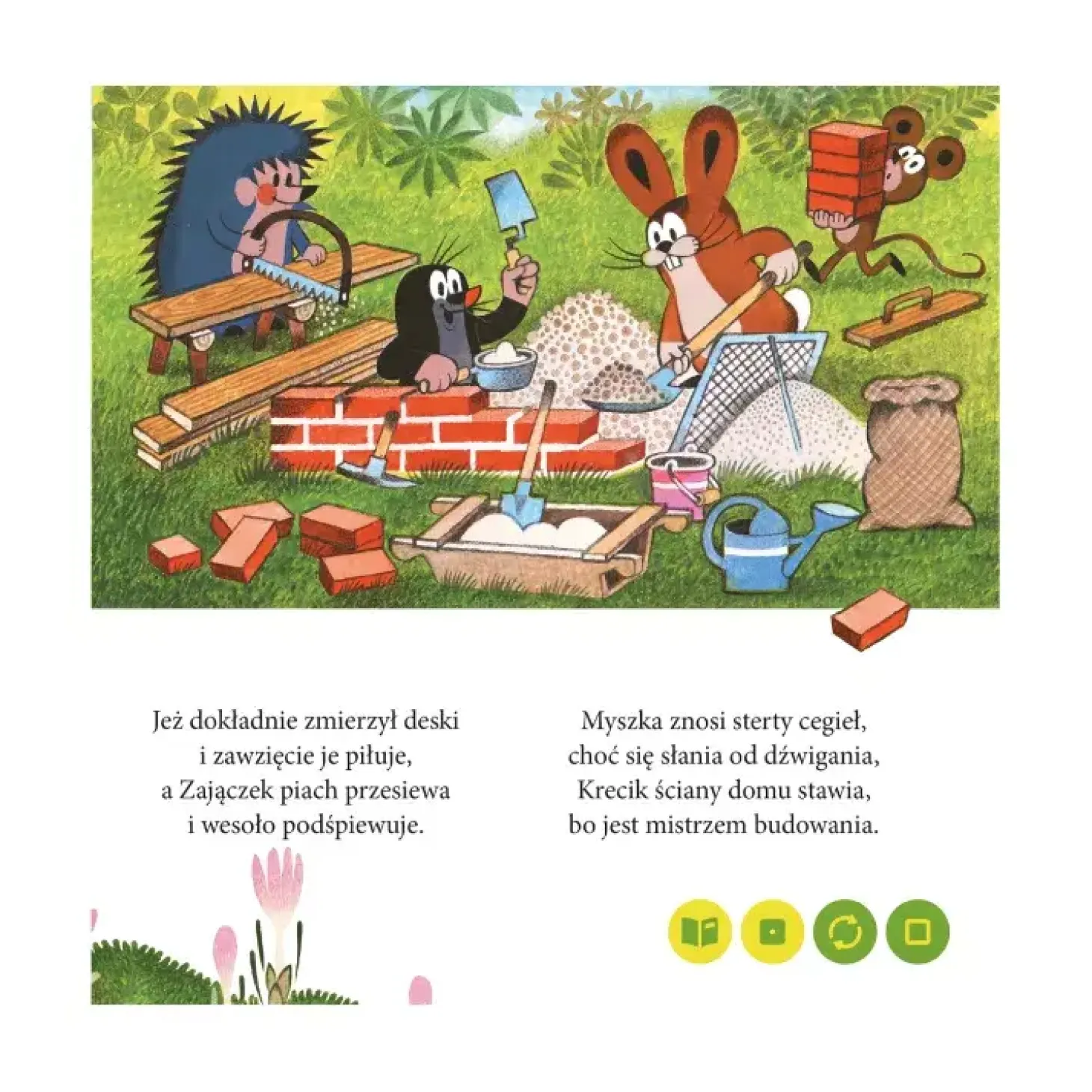 Miniksiążka Krecikowe opowiastki 2+