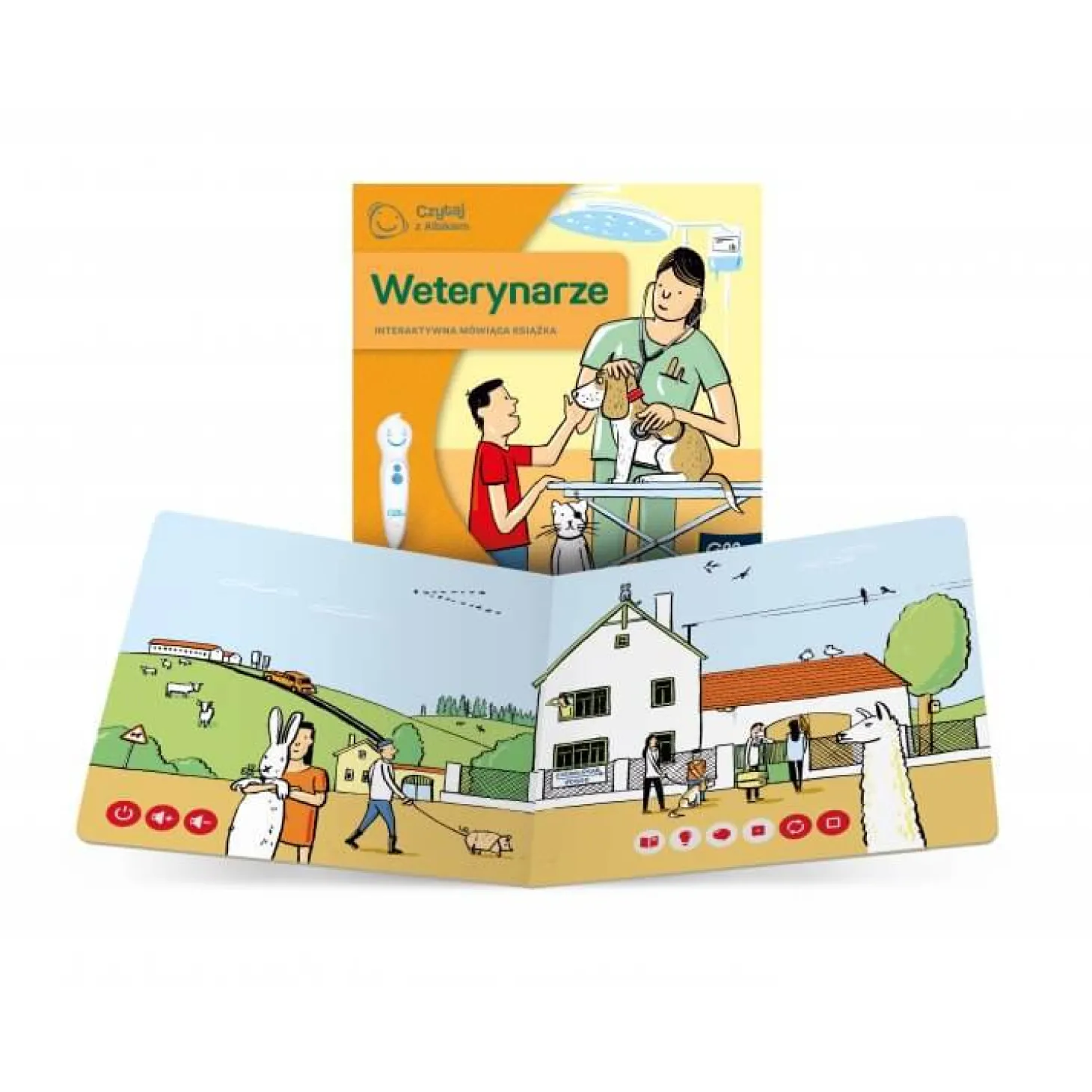 Mini książka zawody Weterynarze 5+