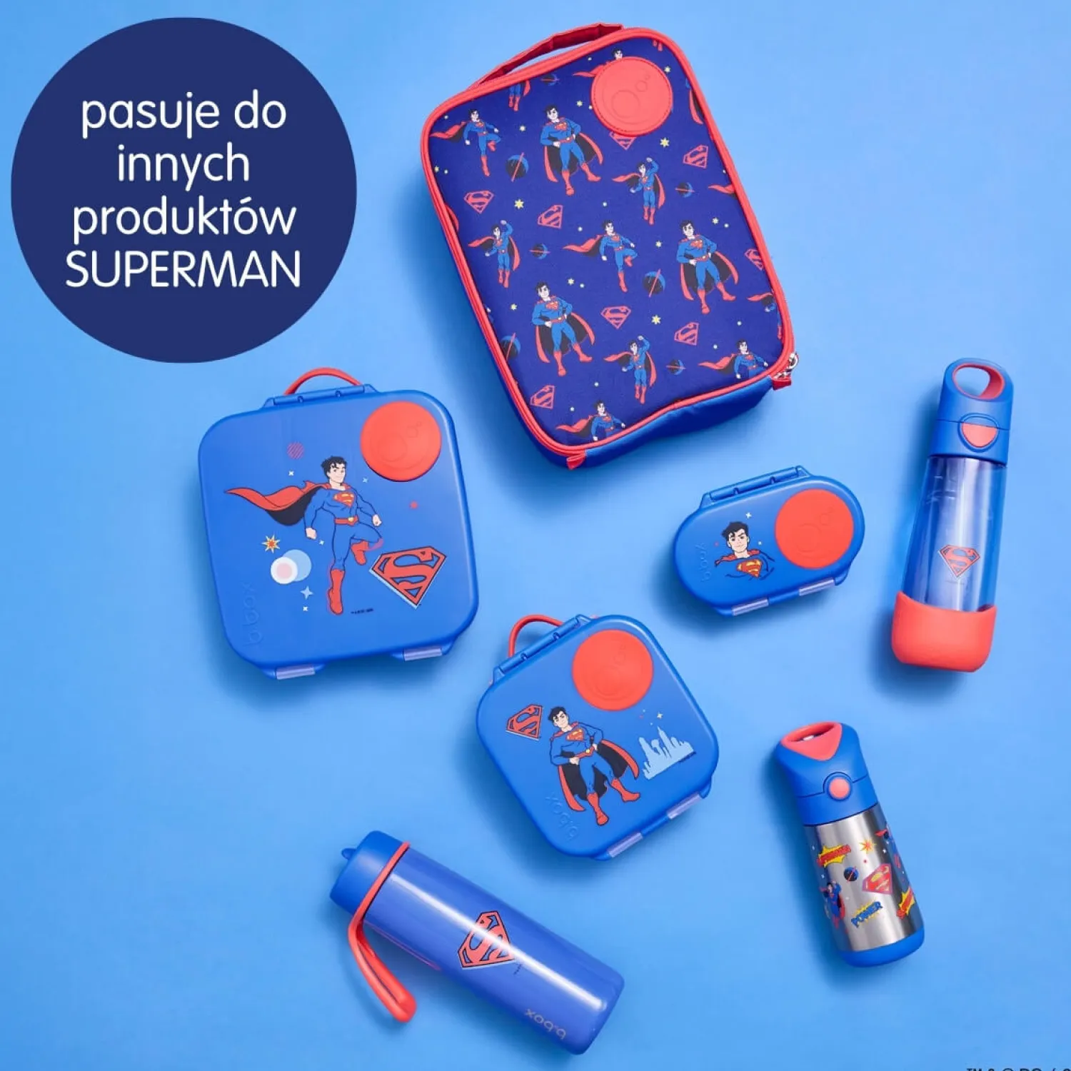 Lunchboxy|Przechowywanie Jedzenia | b.box Mini lunchbox - Superman