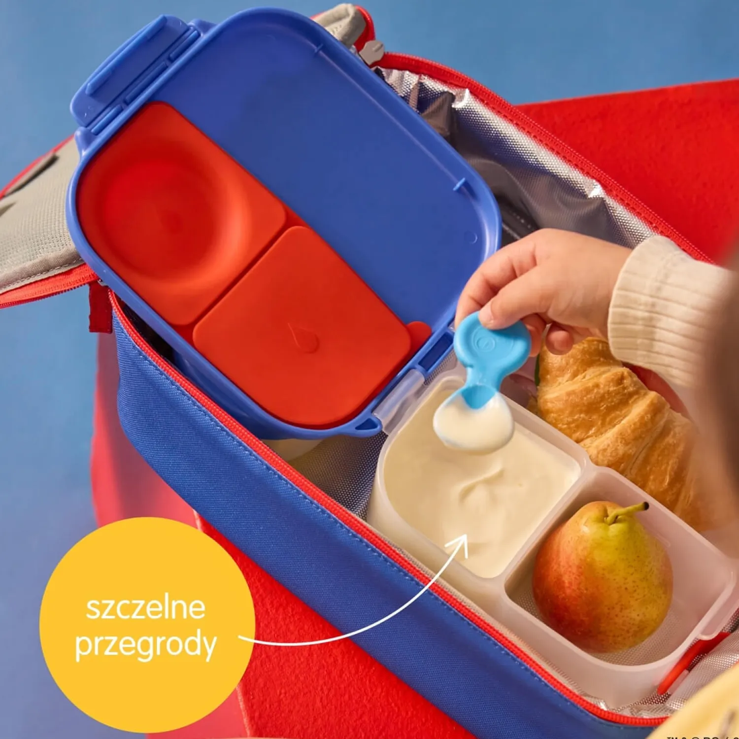 Lunchboxy|Przechowywanie Jedzenia | b.box Mini lunchbox - Superman