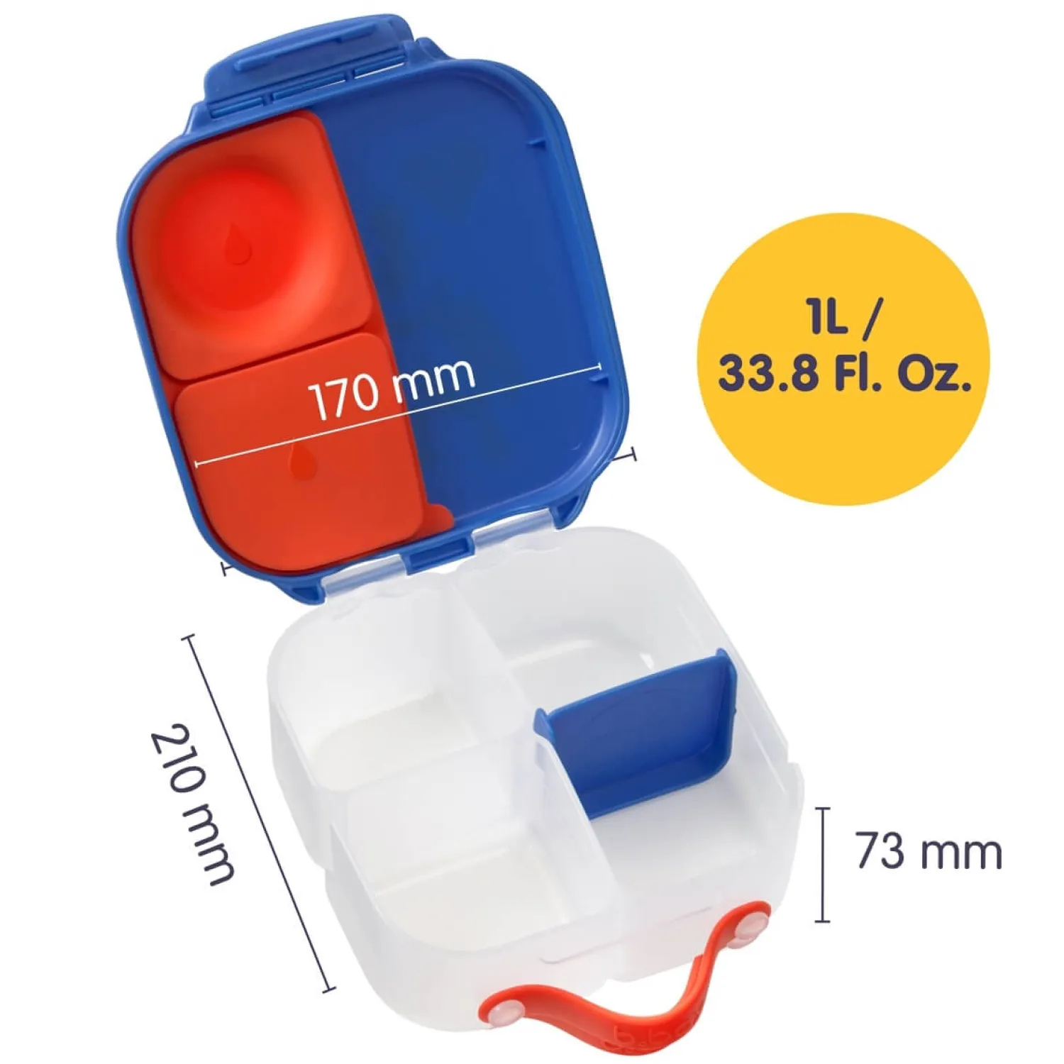Lunchboxy|Przechowywanie Jedzenia | b.box Mini lunchbox - Superman