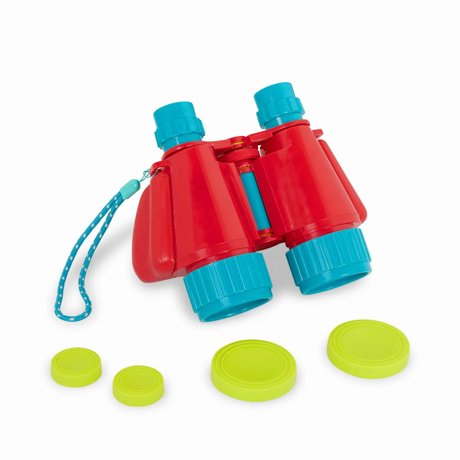 Idealne W Podróży|Edukacyjne | B.Toys Mini Observer’s Binoculars – dziecięca LORNETKA z osłonkami