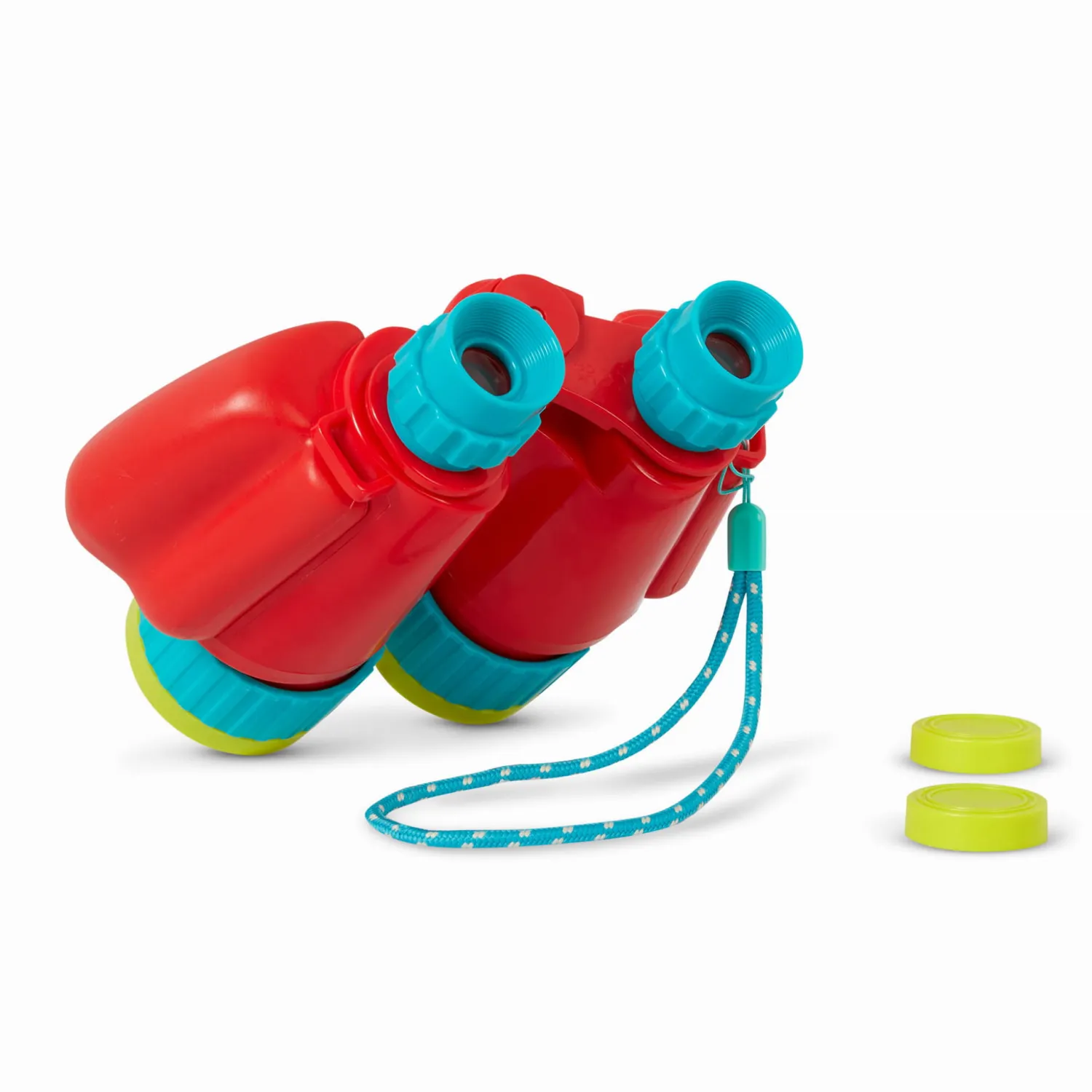 Idealne W Podróży|Edukacyjne | B.Toys Mini Observer’s Binoculars – dziecięca LORNETKA z osłonkami