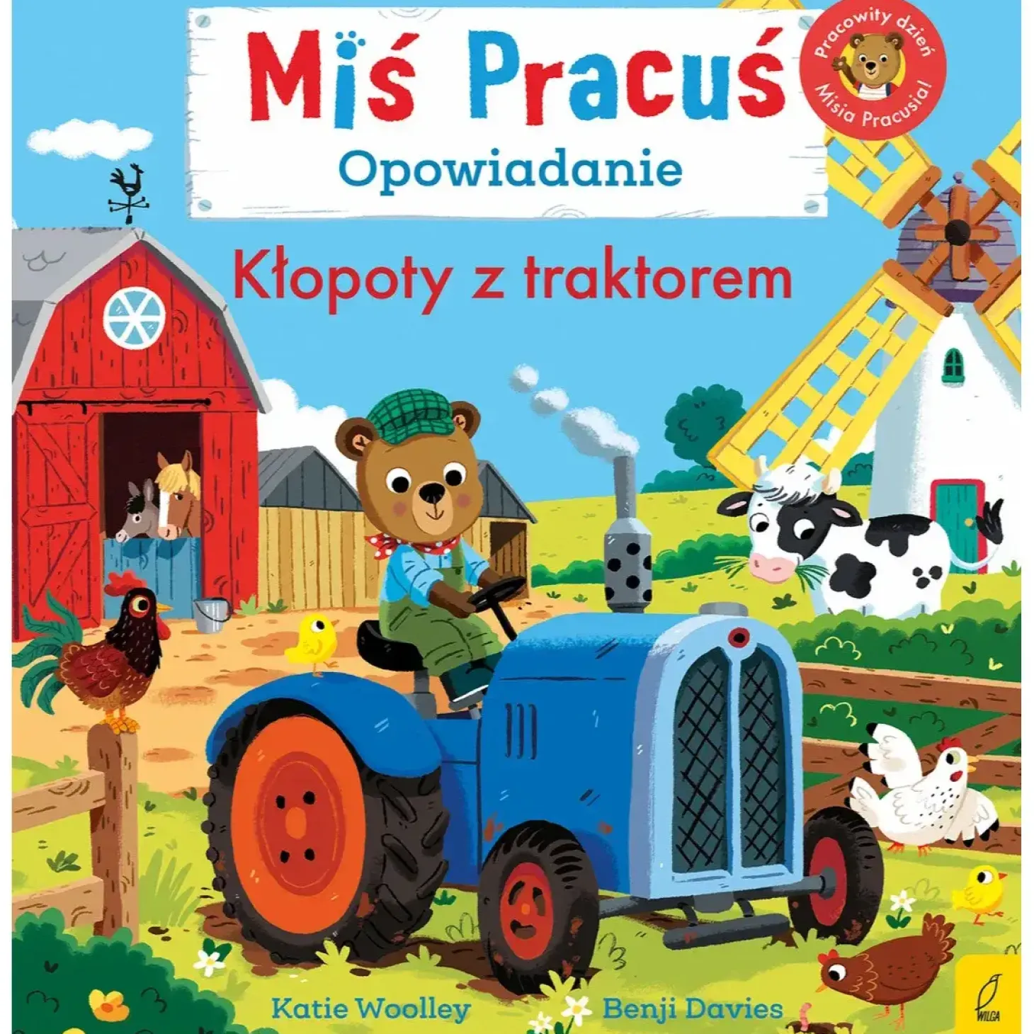 Miś Pracuś. Kłopoty z traktorem