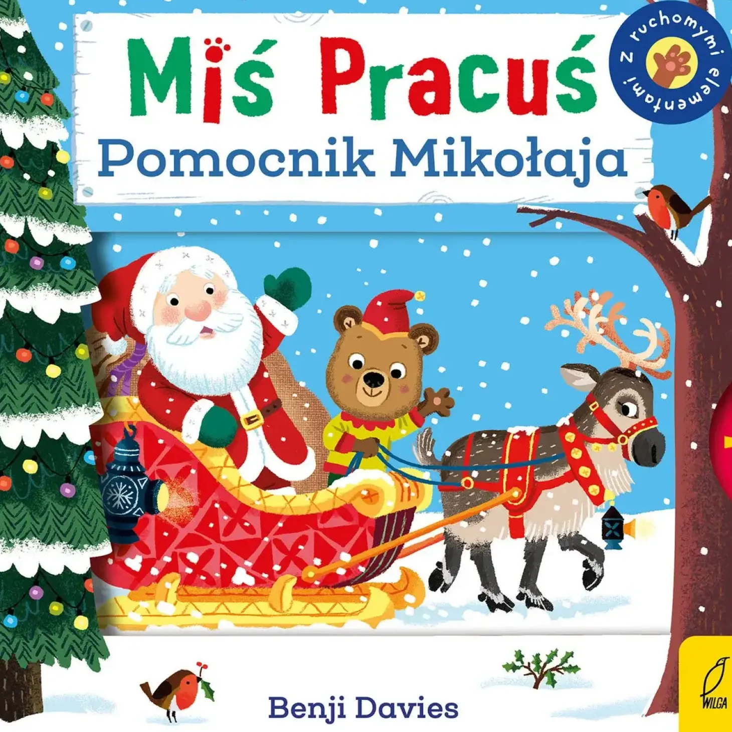Miś Pracuś. Pomocnik Mikołaja