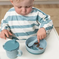 Miska dla dziecka Foodie Happy Clouds - Blue