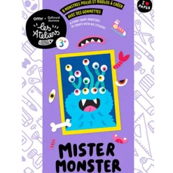7 Lat+|8 Lat+ | OMY Mister Monster - kreatywna zabawa