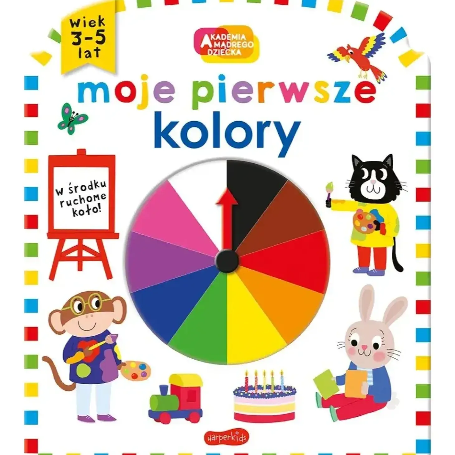 Moje pierwsze kolory. Akademia Mądrego Dziecka.