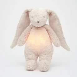 Szumiące Misie|Szumiące Misie I Projektory | Moonie NATUR 2.0 - szumiący króliczek z lampką - ROSE