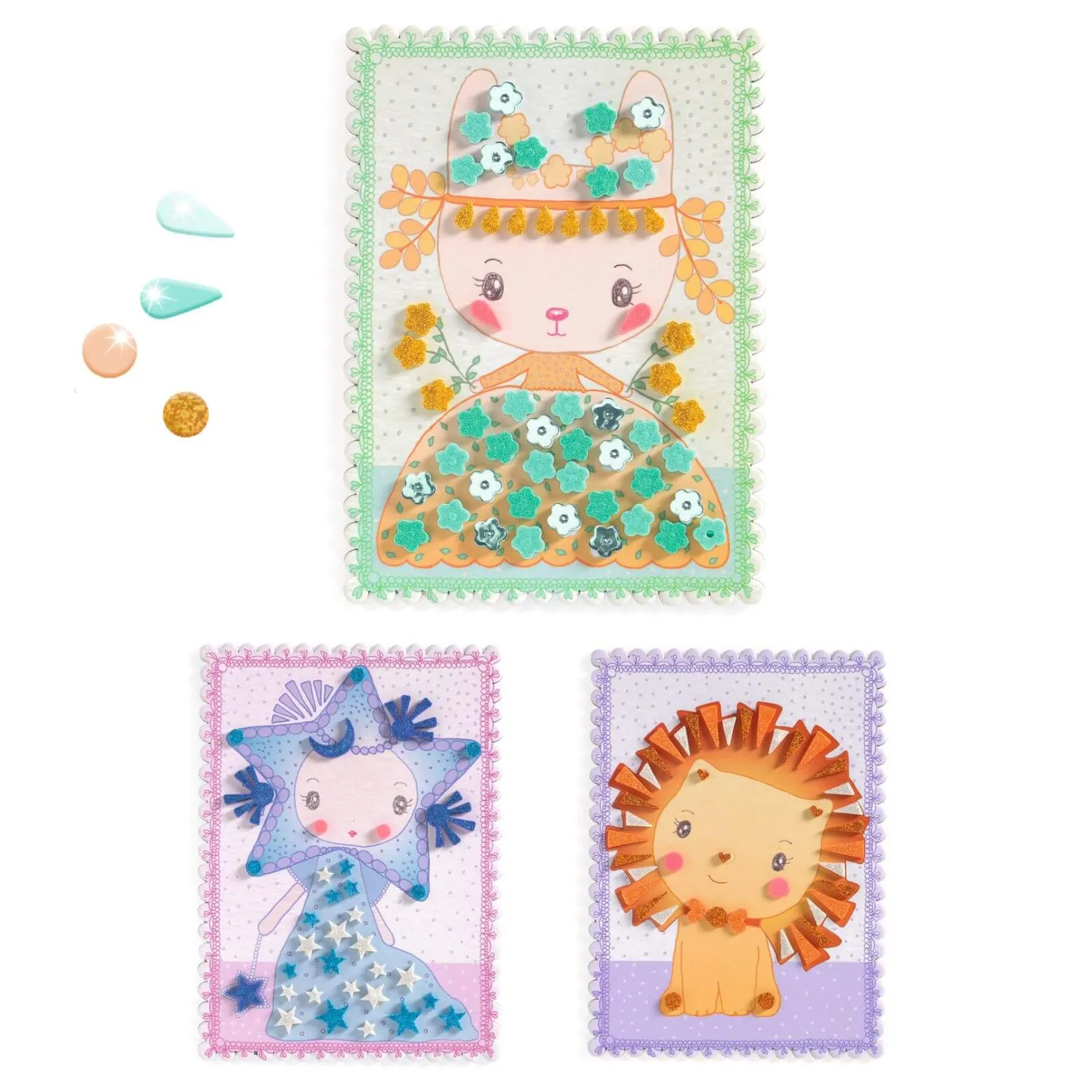 6 Lat+|7 Lat+ | Djeco Mozaika Margo&co TINYLY