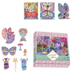 Multizestaw kreatywny 11 dekoracji Wróżki Magic Fairies 5+