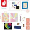 Zestawy Kreatywne|8 Lat+ | Janod Multizestaw kreatywny - Kolory I love creativity 8+