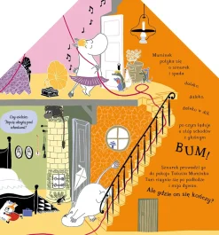 Ruchome Elementy|2-5 Lat | HarperCollins Muminki. W domu Muminków. Opowieść z otwieranymi okienkami